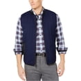 thumbnail image 1 of Ryan Seacrest Mens Solid Quilted Vest, Blue, Medium, 1 of 1