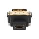 thumbnail image 1 of 90° Adapter HD Multimedia Interface Female To DVI Male Converter Simple Connection Computer Supplies Saving Space  for Desktop Computer ANGGREK Otros, 1 of 8