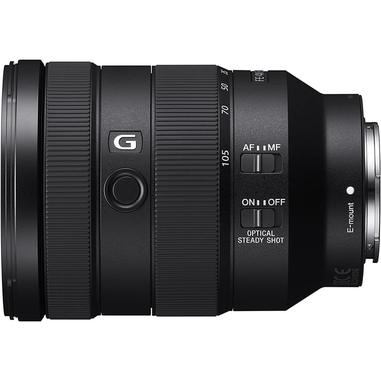 Sony FE 24-105mm F4 G OSS Full Frame Zoom Lens (SEL24105G) with