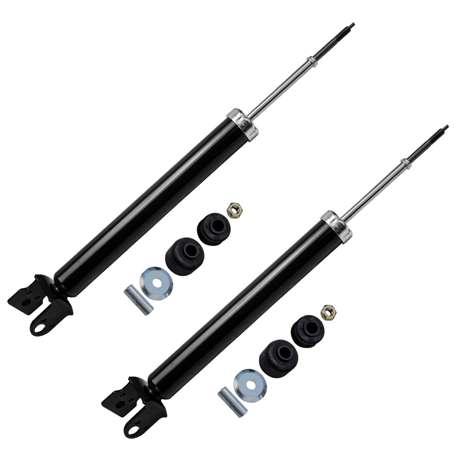 Detroit Axle - Struts Shocks for 2009-2014 Nissan Maxima (Sedan) Complete 2 Front Struts w/ Coil Spring 2 Rear Shock Absorbers 2010 2011 2012 2013 Replacement Ready Struts Assembly