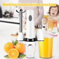 thumbnail image 3 of Hand-hold Blender Immersion Blender Stick Blender Chopper Whisk Food Grinder for Smoothie Puree Infant Food  US Plug Package Six, 3 of 7