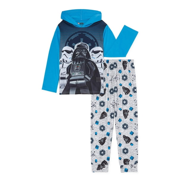 LEGO - Lego Star Wars Boys 2-Piece Hooded Pajama Set Sizes 4-12 ...