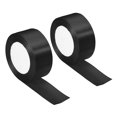 thumbnail image 1 of Unique Bargains 1.5 Inch Wide 24 Yards Satin Ribbon, 2 Pack Double Face Solid Crafts Roll for Party Home DIY Wrapping Decoration, Black, 1 of 6