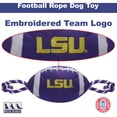 thumbnail image 3 of Pets First Collegiate Louisiana State Nylon Football-Licensed, 3 of 7