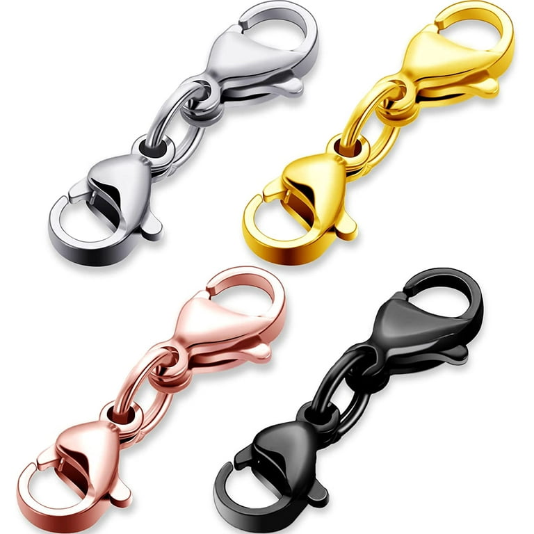 Double lobster clasp on sale chain