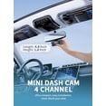 thumbnail image 2 of 4K Dash Cam, Dashcam Front and Rear, Car Camera 4 Channel, 4K/2K UHD Dash Camera for Cars, Dash Cam Built-in 5GHz WiFi GPS Voice Control, Night Vision, 2 of 9