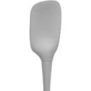 Tovolo Flex-Core Silicone Spoonula Nonstick Safe BPA-Free, Oyster Gray