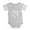 Heather Gray, variant on CafePress - Gothic Skull Initial F - Cute Infant Baby Football Bodysuit