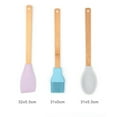 thumbnail image 2 of HONMEET 3-Piece Baking Utensil Set with Wood Handles - Anti-Thawing Kitchen Tools for Baking and Cooking, 2 of 5