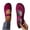 Wine, variant on purcolt Womens Knit Flat Shoes Round Toe Breathable Comfortable Dressy Slip On Mary Jane Shoes for Walking, Driving, Dressy
