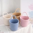 thumbnail image 3 of Handmade Woven Organizer Container Cotton Rope Storage Basket Wall Basket With Handle Child Toy Storage Vegetable Rope Bins, 3 of 9