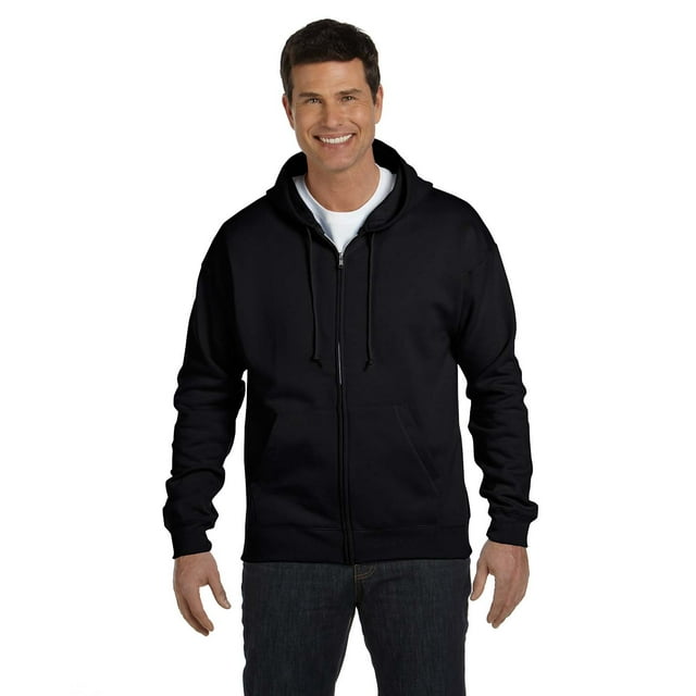 Hanes Adulte 7.8 oz. EcoSmart 50/50 Capuche à Fermeture Éclair Complète - P180