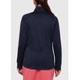 thumbnail image 2 of Callaway Women's Midweight Waffle Fleece Full-Zip Jacket (Peacoat, Large), 2 of 2