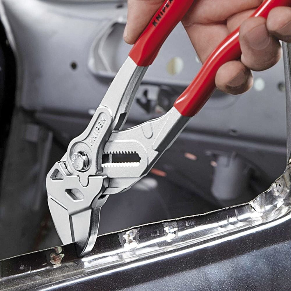 KNIPEX Tools 9K 00 80 45 US, Pliers Wrench 6, 7.25, and 10-Inch Set, 3-Piece