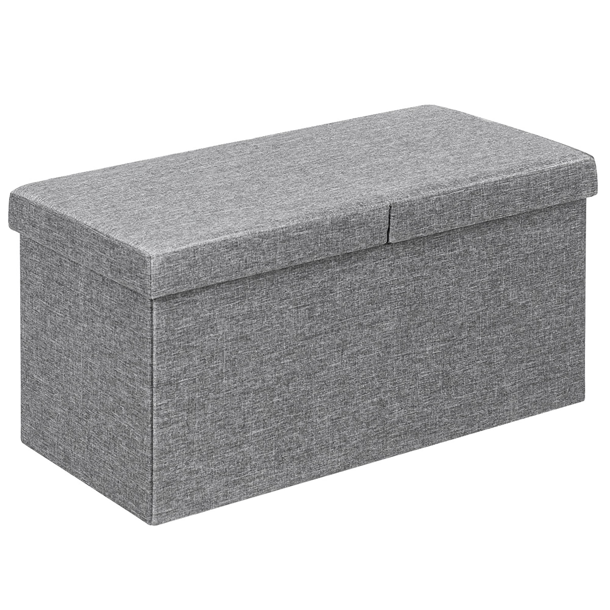 Costway 30'' Folding Storage Ottoman W/Lift Top Bed End ...
