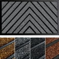 thumbnail image 1 of Tapis de Porte Extra Durable 30x18 - Tapis de Bienvenue pour Porte d'Entrée - Tapis de Bienvenue - Tapis de Porte d'Entrée Robuste - Tapis de Porte pour Entrée Extérieure - Tapis d'Entrée - Paillasson Gris, 1 of 6
