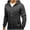 Dark Gray, variant on Men's Zip Up Hoodie Stylish Solid Color Fleece Hooded Cardigan Loose Casual Sports Zipper Hoodie Coat Gray XXXL