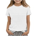 thumbnail image 1 of Top de Manga Larga de la Moda de los Niños de Color Sólido Cuello Redondo Suelto Y Casual Tops para el Uso Casual Diario, Interior, Regreso a Casa, Fiestas de Cumpleaños, Vacaciones, Fotografía, 1 of 5