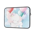 thumbnail image 2 of Bingfone Cute Elephant Laptop Sleeve Case 15 Inch, 360° Protective Computer Carrying Bag, 2 of 9