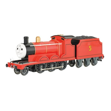 Bachmann Trains HO Scale Thomas & Friends James The Red Engine w/ Moving Eyes Locomotive (Best Ho Train Engines)