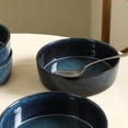 thumbnail image 5 of Stone Lain Eden 4-Piece Pasta Bowl Set Stoneware, Dark Blue, 5 of 6