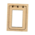 thumbnail image 3 of Wood DIY Cutting Dies Notebook Cover Blade Template Scrapbook Leather Craft Leather Die Cuts for Albums Card Making Scrapbooking Making 147x107mm 3 Hole, 3 of 9