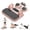 pink, variant on Multifuncional Pilates Board & Push Up System with Timer, Ab Wheel & Core Sliders, Portable Home Gym Kit with Resistance Ropes & Plank Support, Full Body Workout for Women & Men (Simulates Reformer)