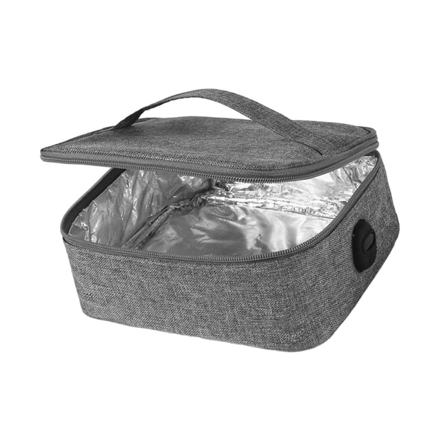 Ounissouiy Fiambrera Térmica Bolsa Contenedor Tela Oxford Fiable y Resistente Almacenamiento y organización del hogar USB con pantalla digital