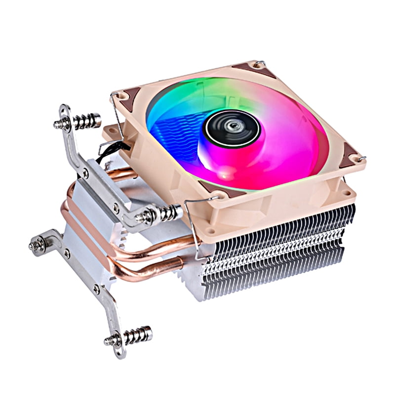 Computer Processor CPU Cooling Fan Efficient Cooler 2 Heat Pipe Suitable For Installing LGA2011 2066 2099 x79 x99 e5 Air-cooled