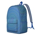 thumbnail image 2 of Modern Boho Mandala Floral Backpack with Laptop Sleeve, Spacious College Bookbag, Perfect for School Supplies and Work Gear, Ideal Gift, 2 of 5