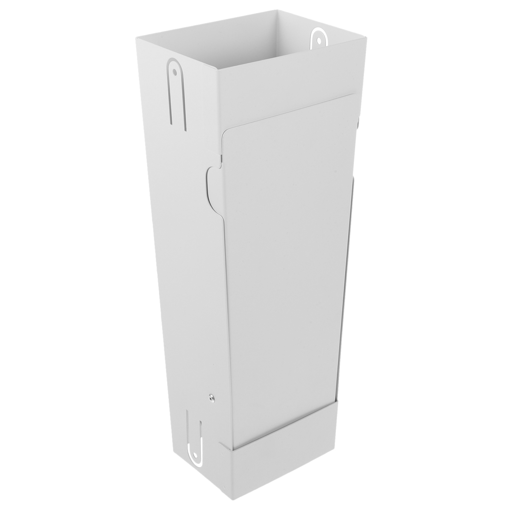 PBPBOX Durable Foldable Metal Rain Barrel Diverter White for Rainwater Collection and Reuse