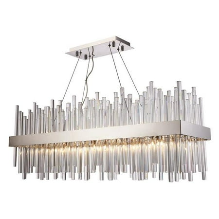 

14 x 12 x 36 in. Dallas 20 light Chrome Chandelier - Royal Cut Crystals