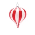 thumbnail image 5 of Striped Glass Ornament Set of 6, 5 of 7