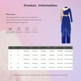 thumbnail image 7 of TSSOE Praise Dance Outfit for Women Asymmetric Hem Dress Overlay+Pants Worship Dancewear White XL, 7 of 7