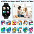 thumbnail image 2 of Kids Smart Watch for Kids,With 2 Tempered Film,26 Puzzle Games,,HD Camera,Alarm Clock,Calculator Flashlight,Toys for Ages 4-12 Years Old.Birthday Gift for Boys Girls Gifts(Black), 2 of 7
