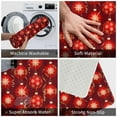 thumbnail image 3 of Wukai Boules Rouges de Noël pour Tapis de Sol en Flanelle, Absorbant et Antidérapant pour Entrée Intérieure/extérieure, Tapis de Bienvenue 16x24 Pouces, 3 of 7