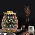 thumbnail image 4 of Morttic 3D Oil Burner Electric Candle Wax Warmer Burner Melter Fragrance Warmer for Home Office Bedroom Aromatherapy Gift& Decor (3d Starburst), 4 of 12