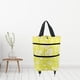 thumbnail image 4 of Carrito y utilitario plegable, lona resistente al agua para con cubierta y mango de esponja, ruedas giratorias denteras dobles, plegable compacto Yotijar Carro de compras, 4 of 8