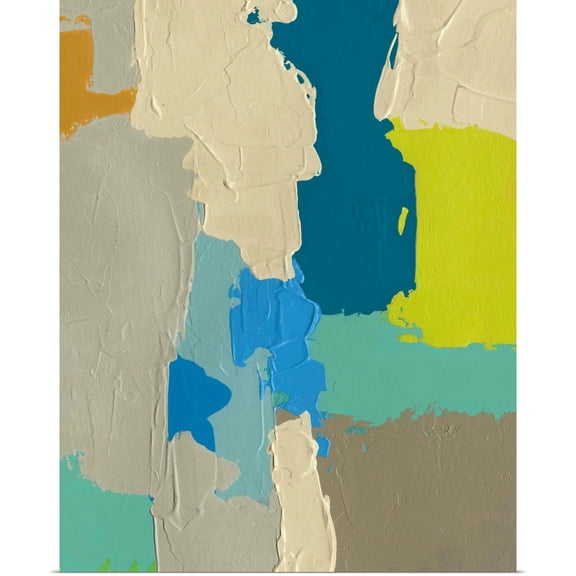 Great BIG Canvas | Rolled Chariklia Zarris Poster Print entitled Random Logic I