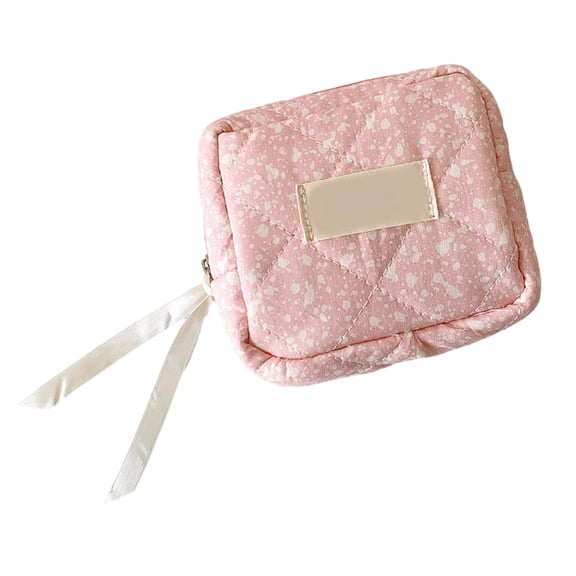 7829 Mini Makeup Bag for Purse,Small Cosmetic Bag Travel Coin Pouch Sanitary Napkin Storage Bag Lipstick Bag for Women Girls