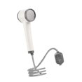 thumbnail image 3 of Ducha portátil para acampar al libre, práctica, eléctrica, multiusos, recargable, con pantalla LED, para playa, viajes, mascotas y exteriores., 3 of 8