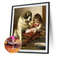 thumbnail image 2 of Pintura de diamante redondo completo de bricolaje Hugtrwg Para estrenar, 2 of 9