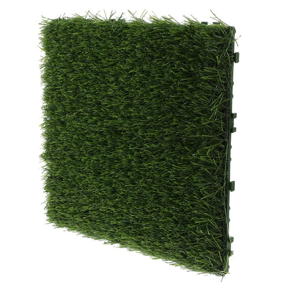 WORGEOUS Realistic Artificial Grass Rug Outdoor Indoor Dog Grass Mat Replacement Artificial Grass Turf For Garden Lawn Landscape Balcony Decoration