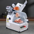 thumbnail image 6 of 2025 New Meat Slicer, Commercial Meat Slicer 550W, Electric Food Slicer with 12" Carbon Steel Blade For Shop Restaurant Home Use 0-14mm Adjustable Slicing Thickness Sliver, 6 of 7