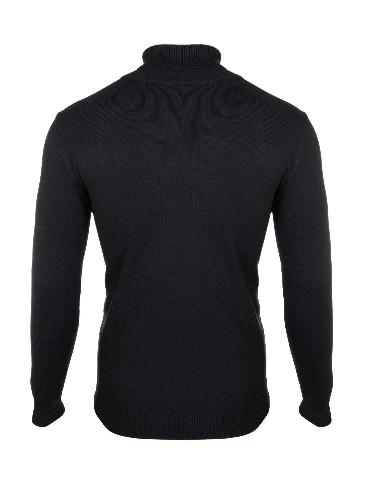 Turtleneck Sweaters for Men's Knitted Pullover Long Sleeve Sweaters Slim Fit Lightweight Sweatshirt Casual Turtle Neck Sweaters - image 4 of 8