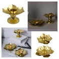 thumbnail image 2 of Unique Pauline Lamp Shape Decorative Candlestick Elegant Metal Candle Holder, 2 of 10