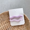 thumbnail image 4 of Fusipu Lady Hair Clip Secure Hair Fixing Hairpins Candy-colored Wave-shaped Side Clips for A Look Lady Hair Accessory Secure Hair Fixing Hairpins, 4 of 8