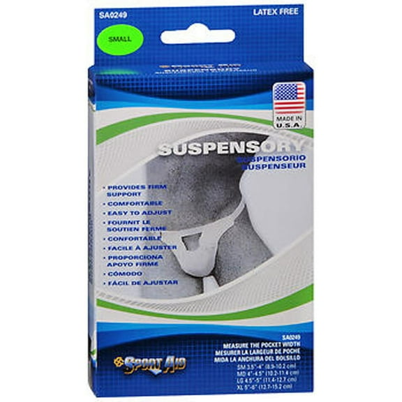 Suspensory With Elastic Waist Band, Small, Fits 3.5 inches - 4 inches - 1 Ea