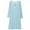 Sky Blue, variant on EFINNY Women's Nightgown Long Sleeve Sleepwear Polka-Dotted Nightdress Soft Pjs Lounger,S-XXL