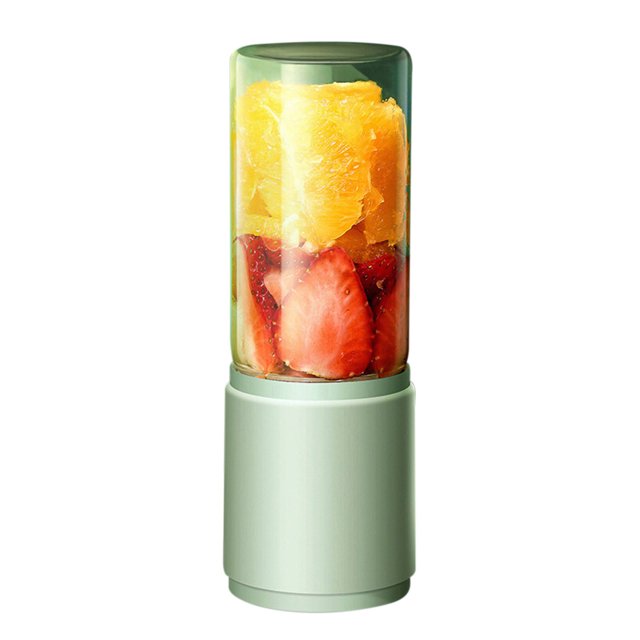 Máquinas de Juguador de Verduras Y Frutas, Taza de Juguador Recargable Portátil Pequeña, Juguador de Frutas Inalámbrico de Cuerpo de Vidrio de 300 Ml, Juguador de Frutas Pequeño Mini